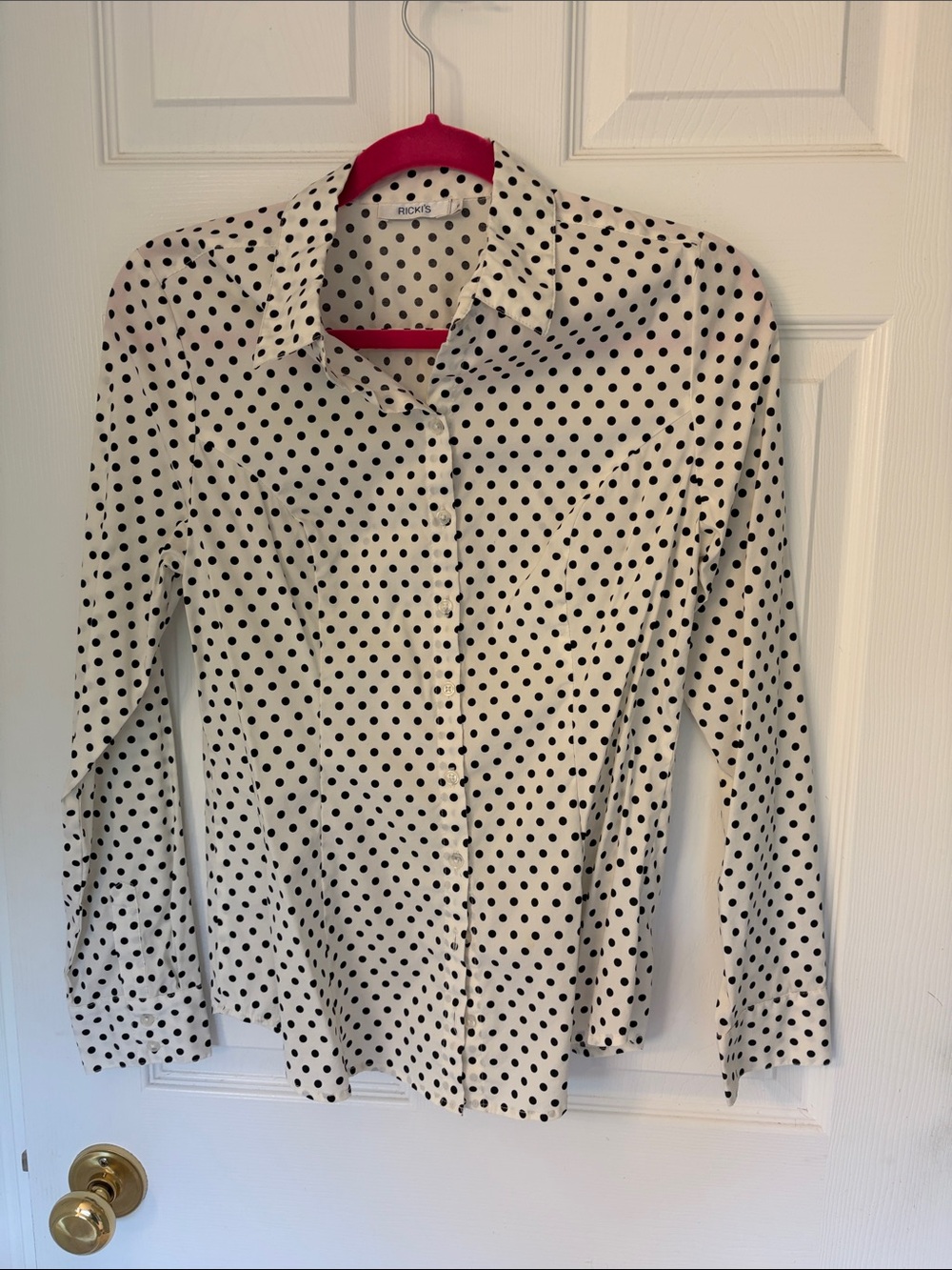 Ricki’s polka dot blouse